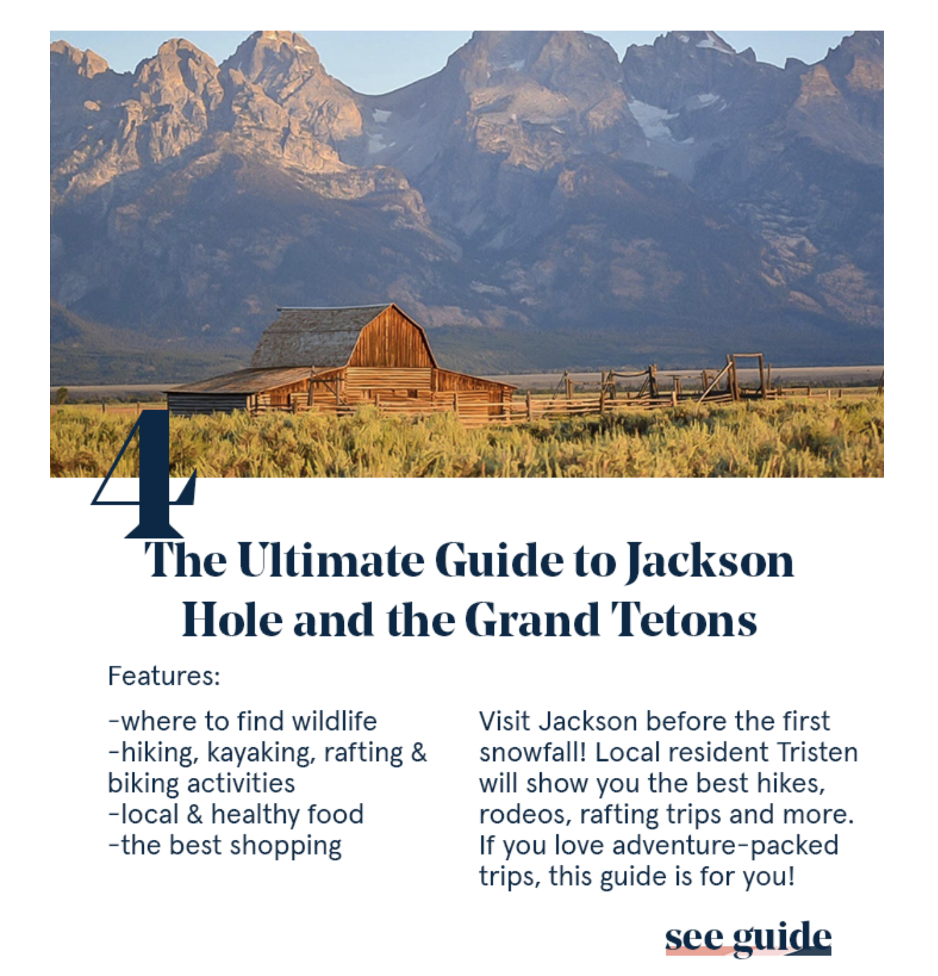 Jackson Hole Travel Guide