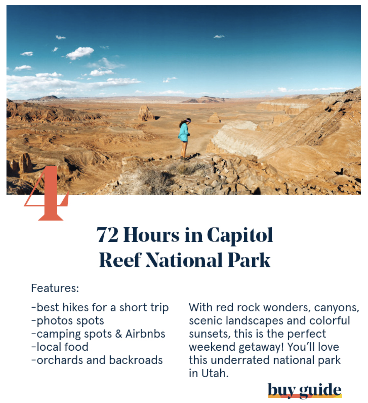 Capitol Reef National Park Travel Guide