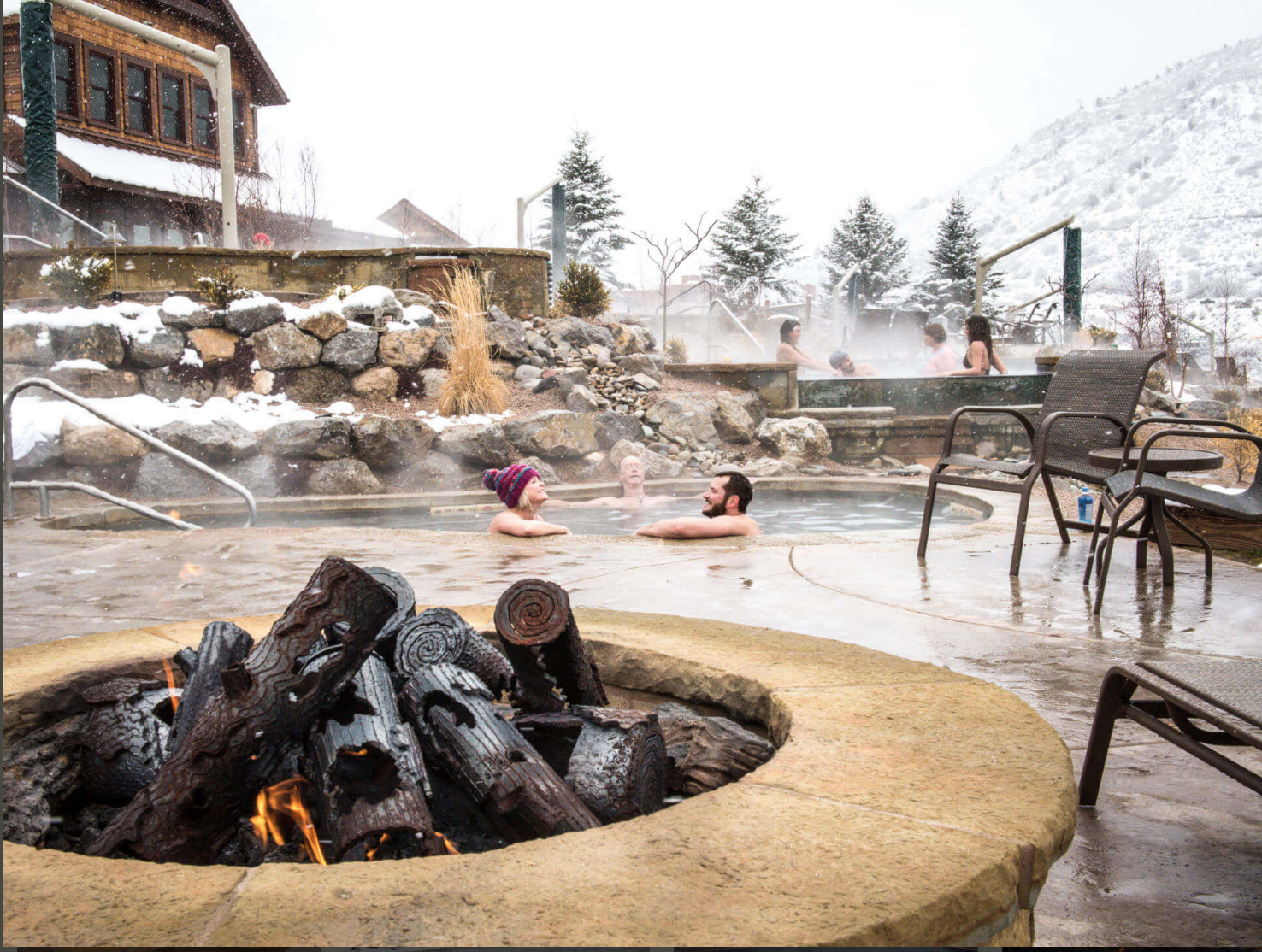 Iron Mountain Hot Springs is one of the newer additions to the Colorado hot ...